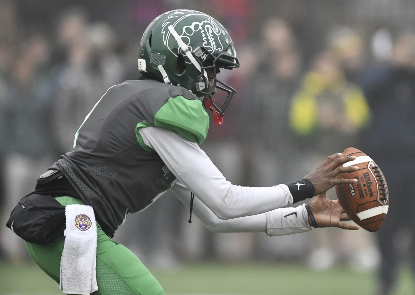 St. Mary’s vs Platte County in Class 4 Missouri state semifinal football game